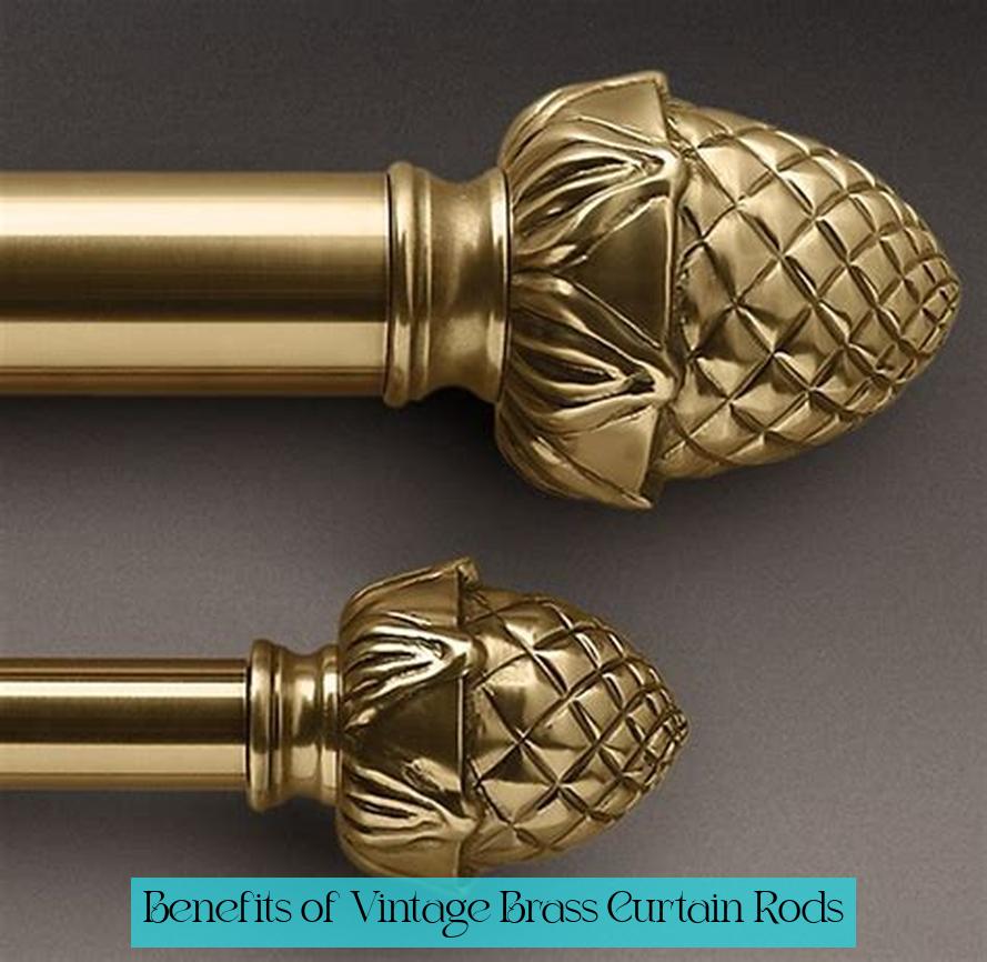 Benefits of Vintage Brass Curtain Rods