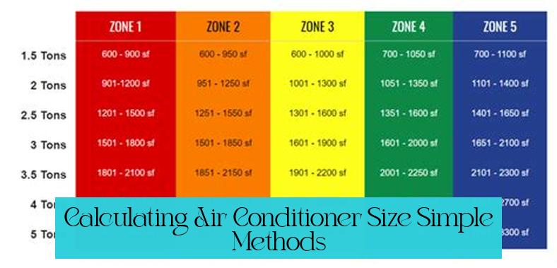 Calculating Air Conditioner Size: Simple Methods
