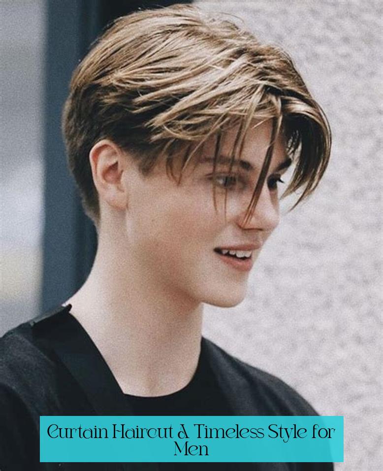 Curtain Haircut: A Timeless Style for Men