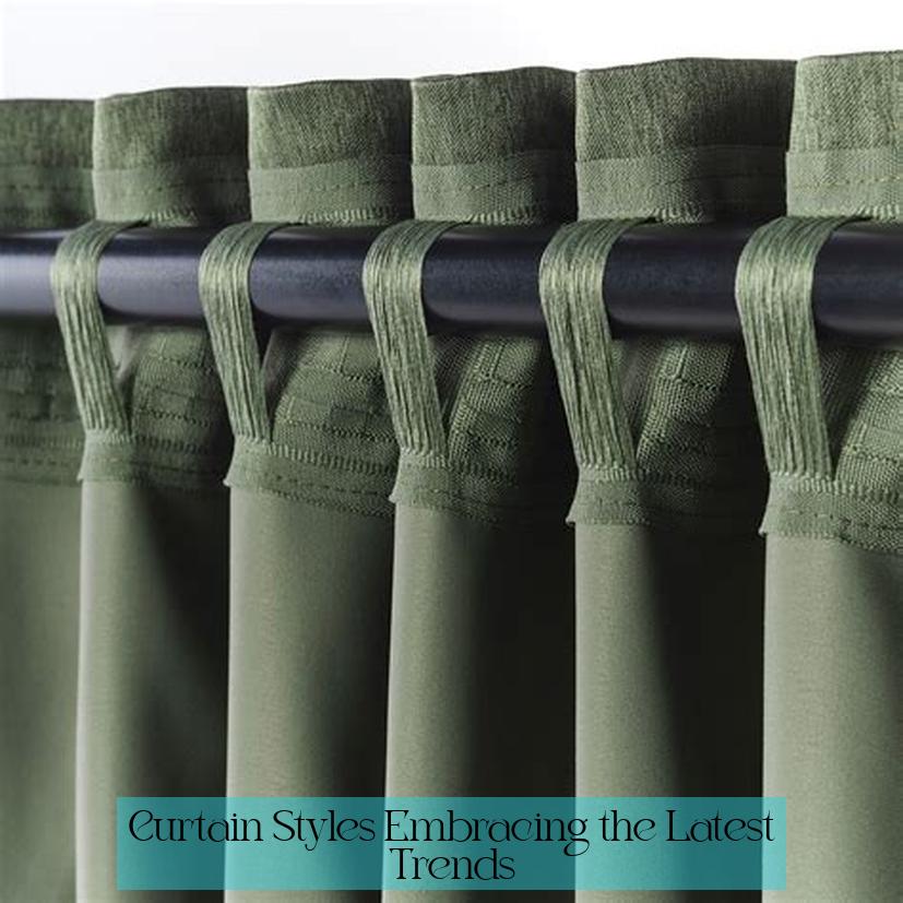 Curtain Styles: Embracing the Latest Trends