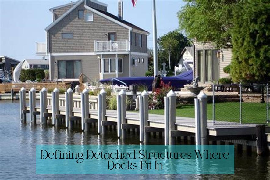 Defining Detached Structures: Where Docks Fit In