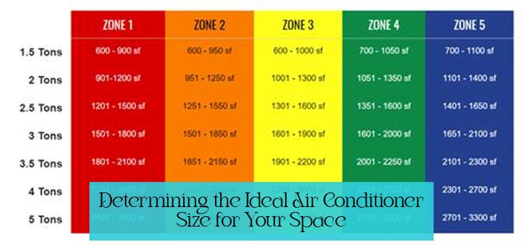 Determining the Ideal Air Conditioner Size for Your Space