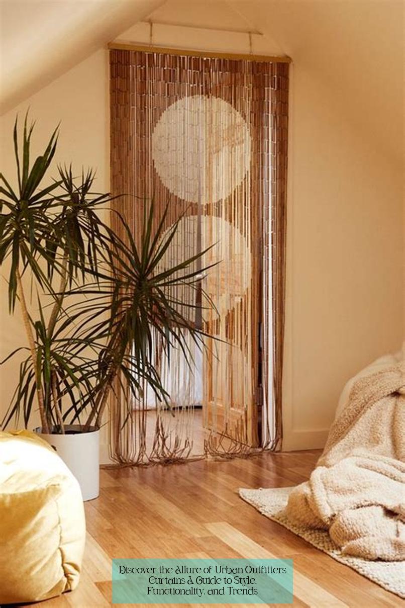 Discover the Allure of Urban Outfitters Curtains: A Guide to Style, Functionality, and Trends