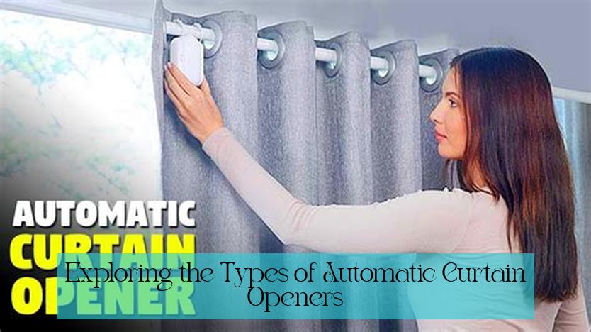 Exploring the Types of Automatic Curtain Openers