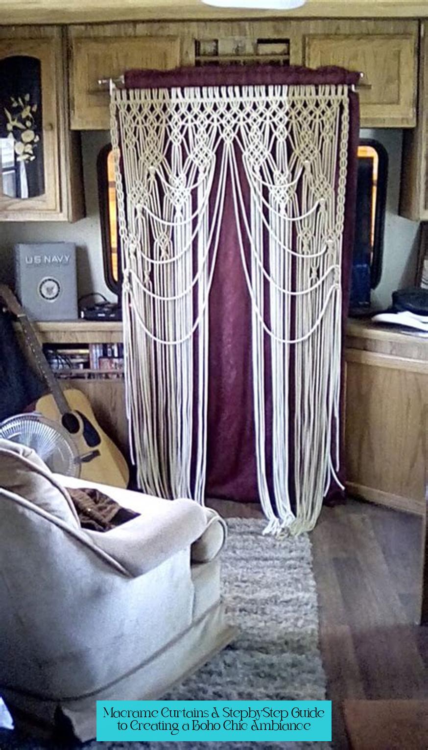 Macrame Curtains: A Step-by-Step Guide to Creating a Boho Chic Ambiance