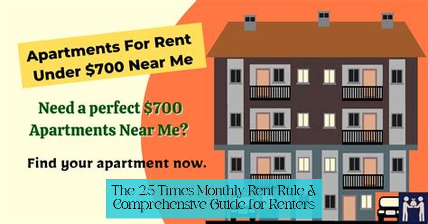 The 2.5 Times Monthly Rent Rule: A Comprehensive Guide for Renters